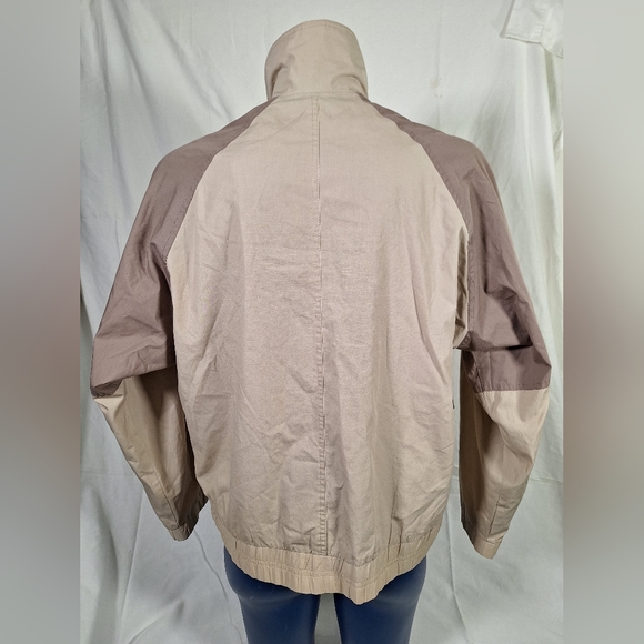 Mens VTG Members Only Tan/Brown Full zip Jacket - Picture 5 of 5